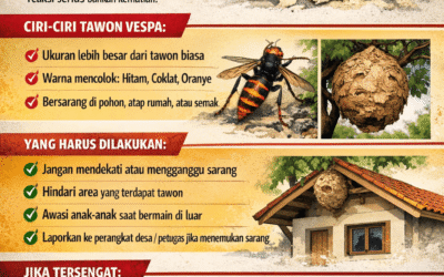 WASPADA BAHAYA TAWON VESPA (TAWON NDAS)