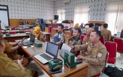 Wringinharjo Ikuti Desk Evaluasi Desa Anti Korupsi Tahap II